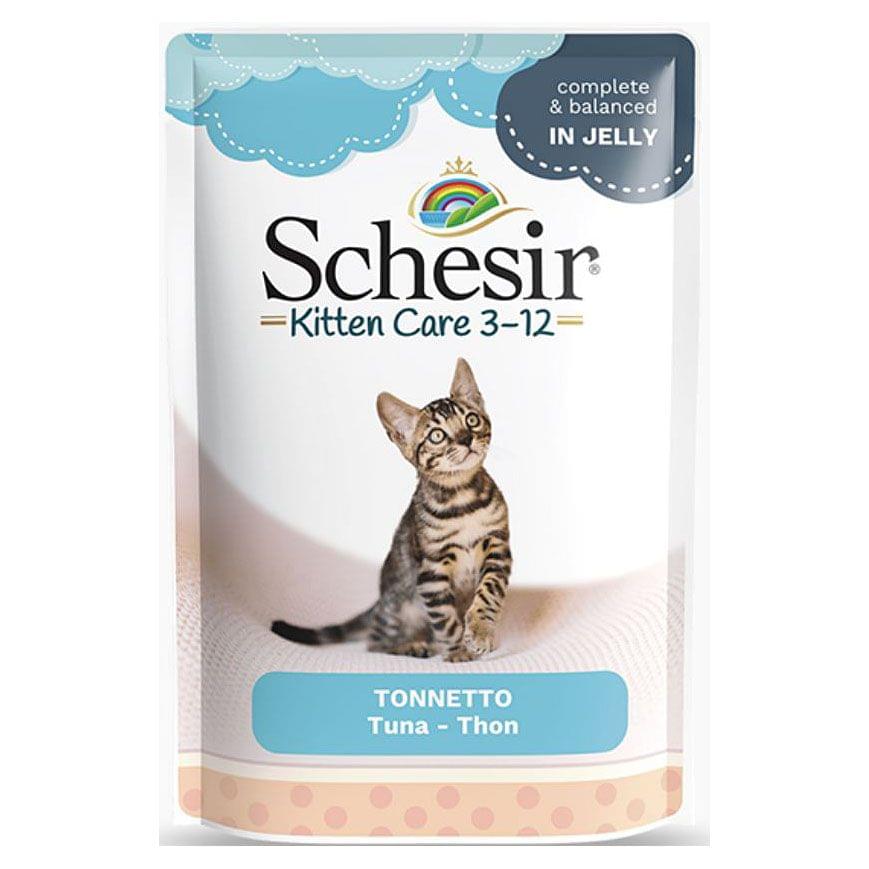 SCHESIR Kitten Thunfisch in Jelly 20x85g