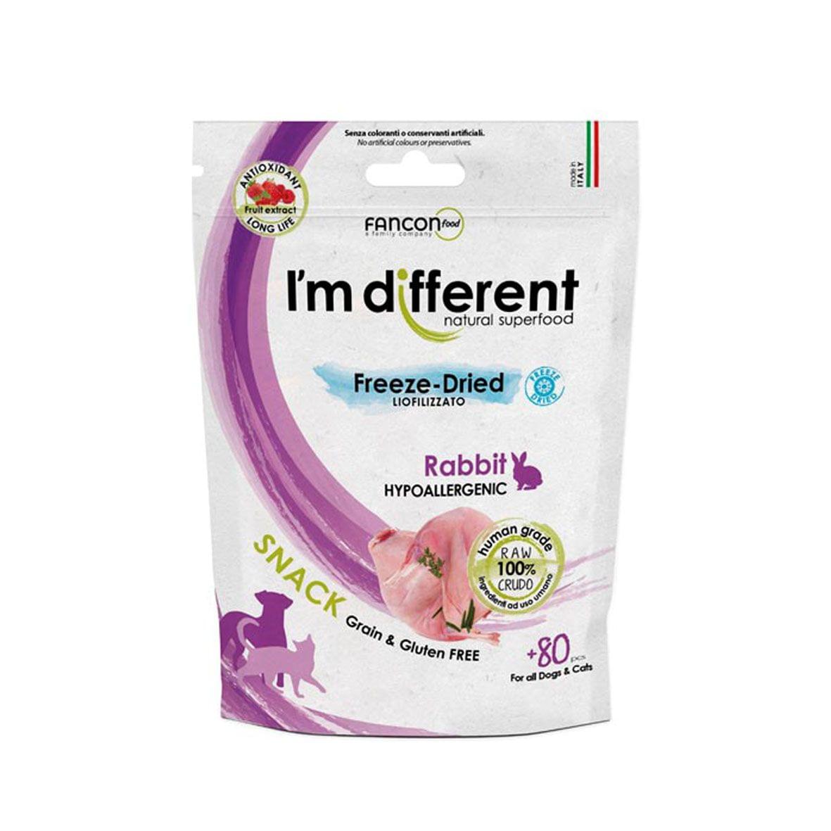 I'm different Snack Treats Rabbit (Kaninchen) 40g