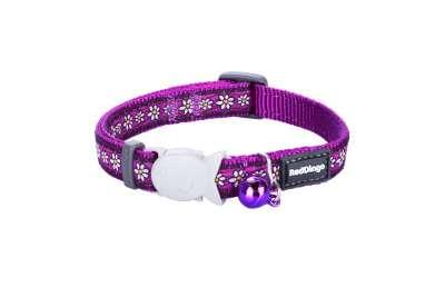 RedDingo Halsband Design Daisy Chain Purple - XS