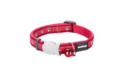 RedDingo Halsband Design Desert Paws Red - XS
