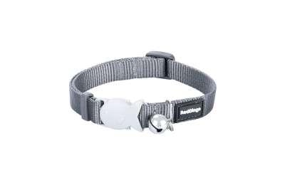 RedDingo Halsband Classic Plain Cool Grey - XS