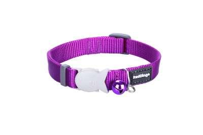 RedDingo Halsband Classic Plain Purple - XS