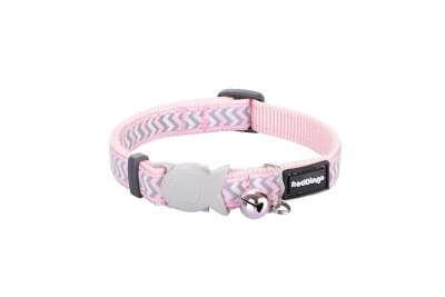 RedDingo Cat Halsband Reflective Ziggy Pink- XS