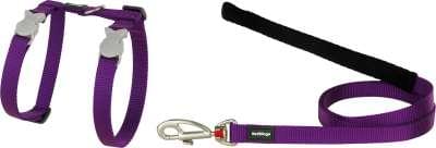 RedDingo Geschirr & Leine Classic Plain Purple  XS
