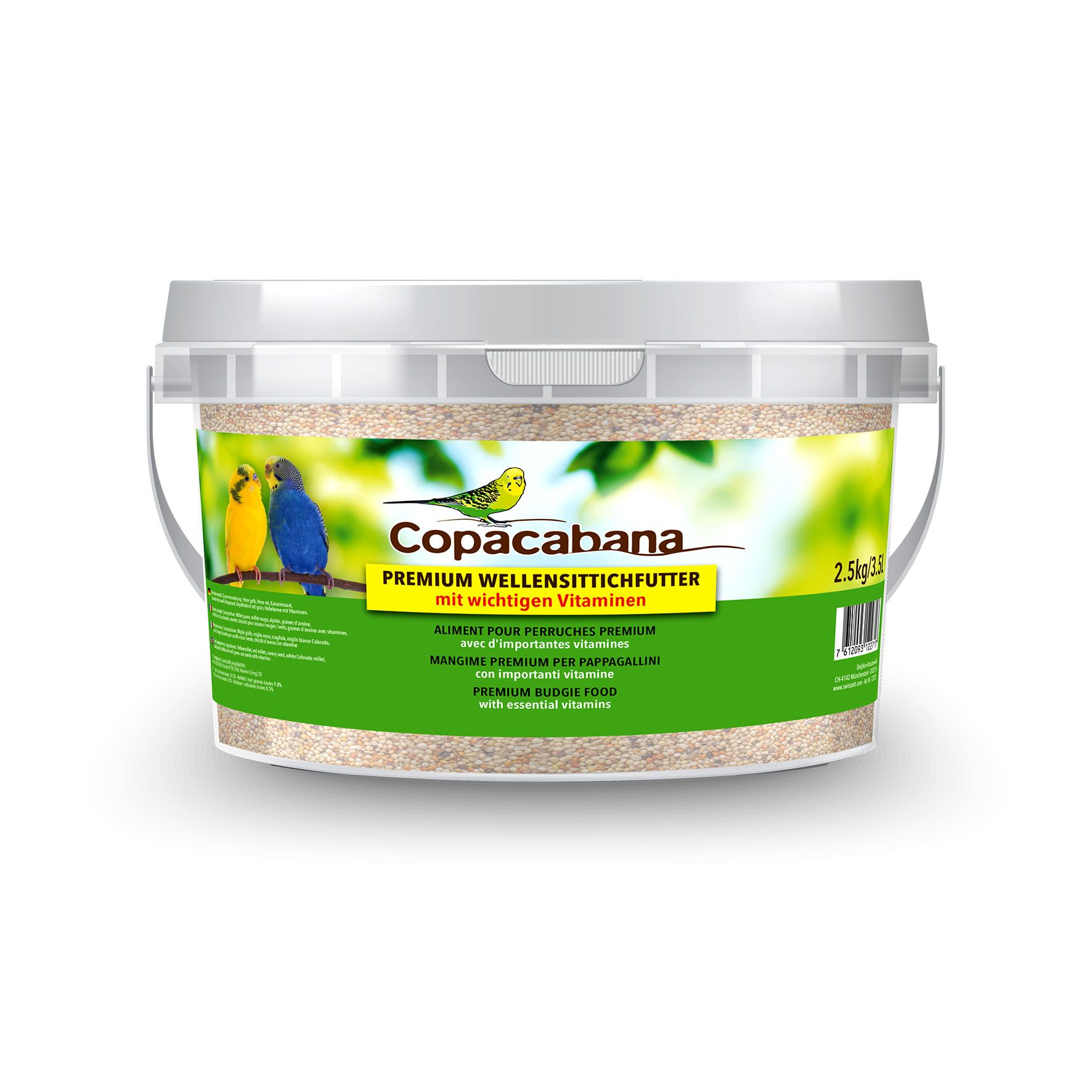 Copacabana PREMIUM Wellensittichfutter 2kg