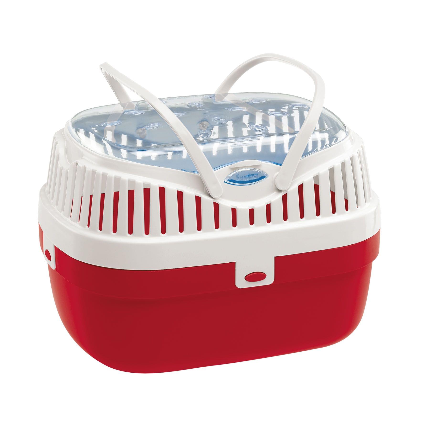 Ferplast Transportbox Aladino medium, rot 30x23x21cm