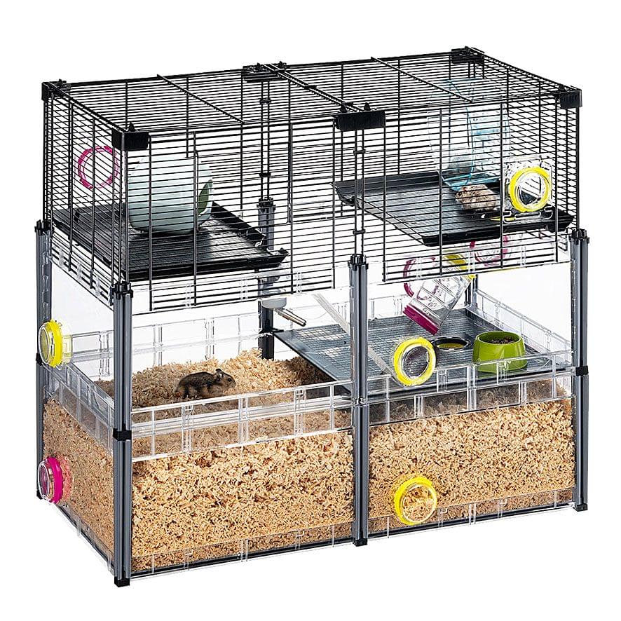 Ferplast Multipla Hamster Crystal grau