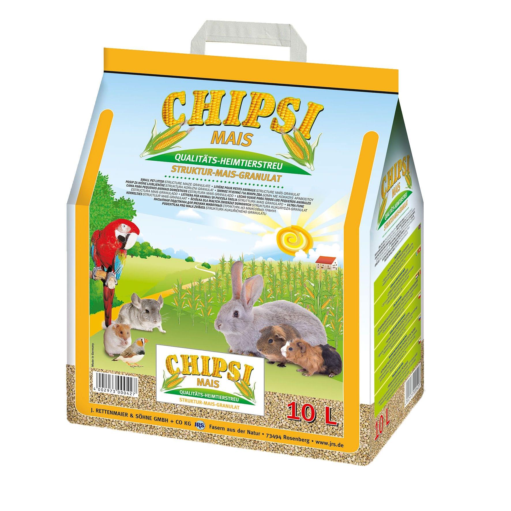 Chipsi Einstreu Mais 10L 4,6kg