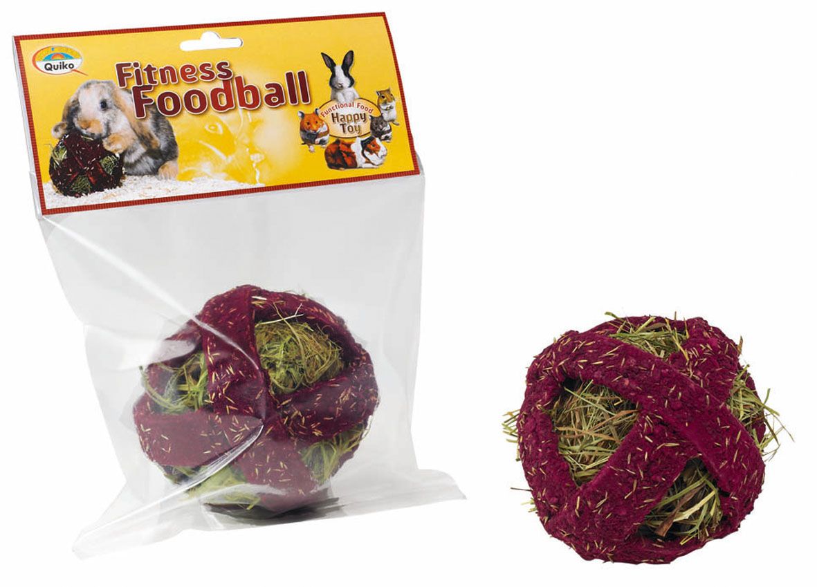 Quiko Fitness Foodball 100g Saaten, Rote Beete, Heu