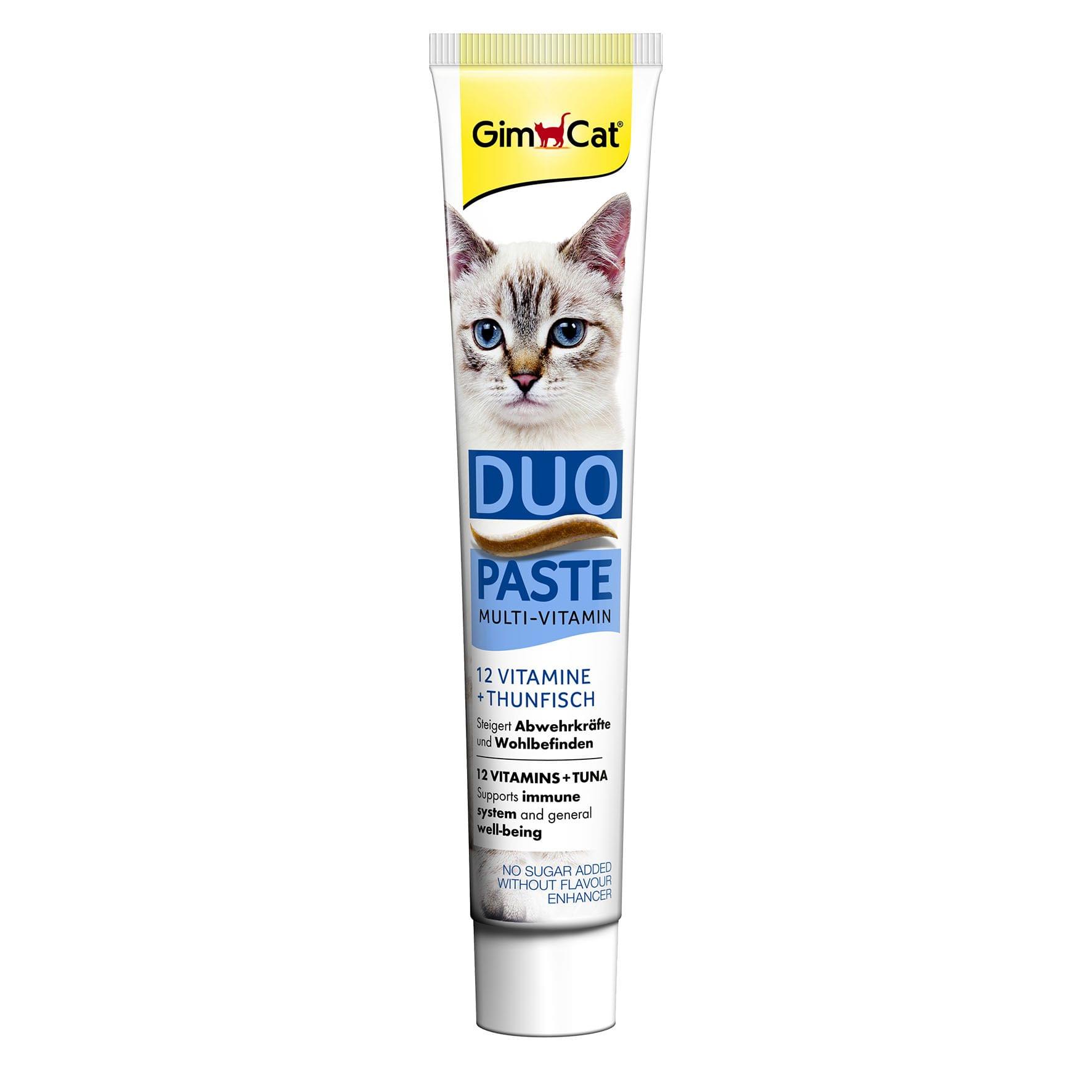 GimCat Duo-Pasten Multi-Vitamin 12 Vitamine + Thunfisch 50g