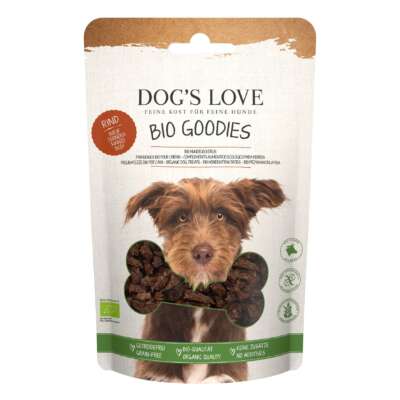 DOG'S LOVE GOODIES BIO Rind 150g
