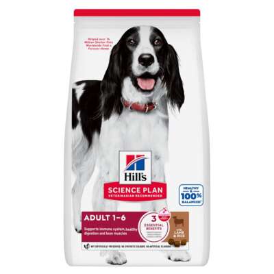 HILL'S Hund SCIENCE PLAN Medium Adult mit Lamm+Reis 2.5kg / 14kg