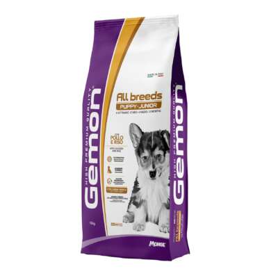 Monge Gemon Dog Puppy & Junior Medium Huhn & Reis 15kg