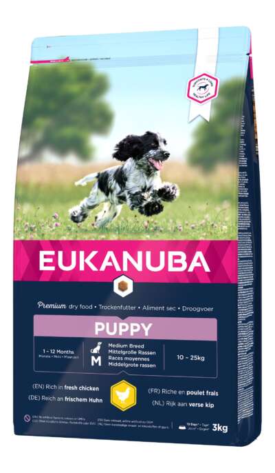 Eukanuba Puppy Chicken Medium 3kg