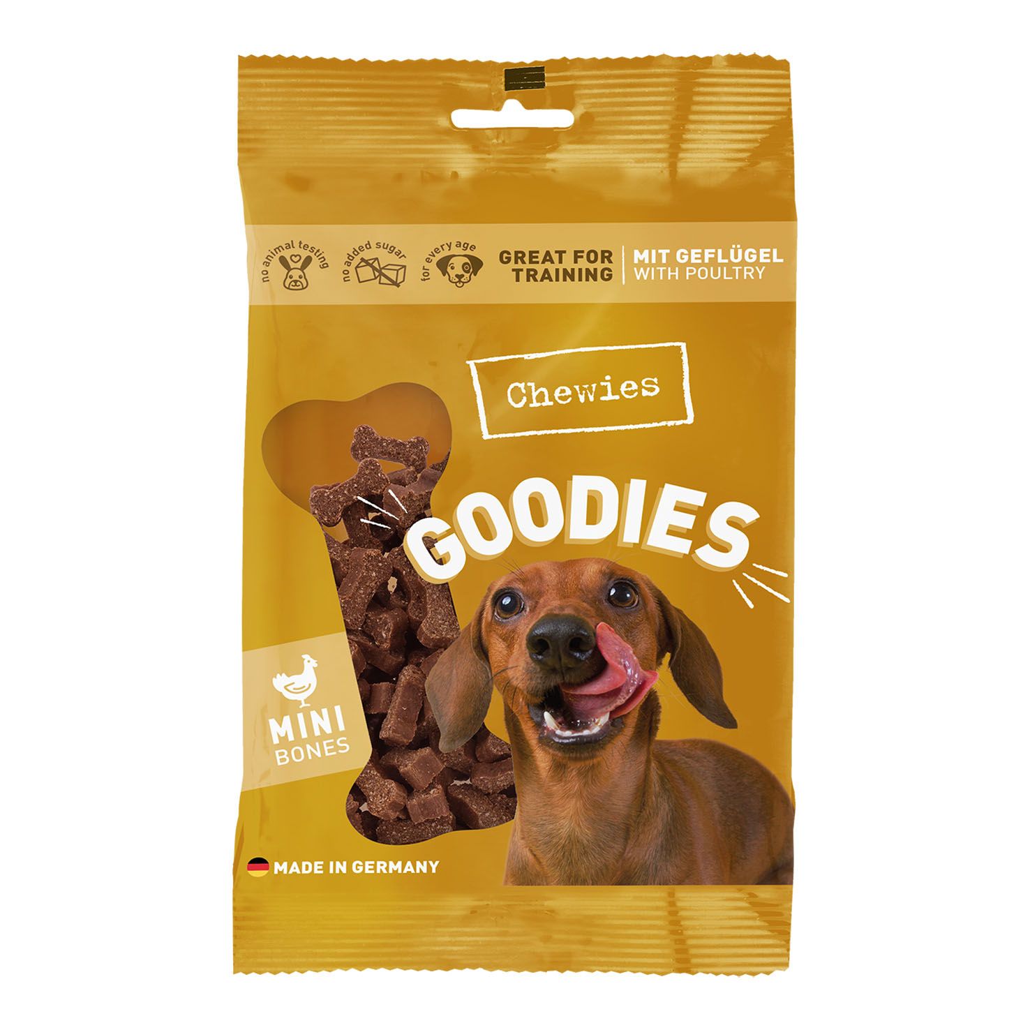 Chewies Mini Geflügel 125g
