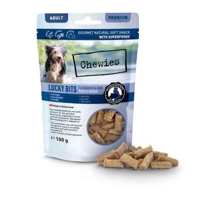 Chewies Lucky Bits Adult Flussbarsch & Huhn 100g