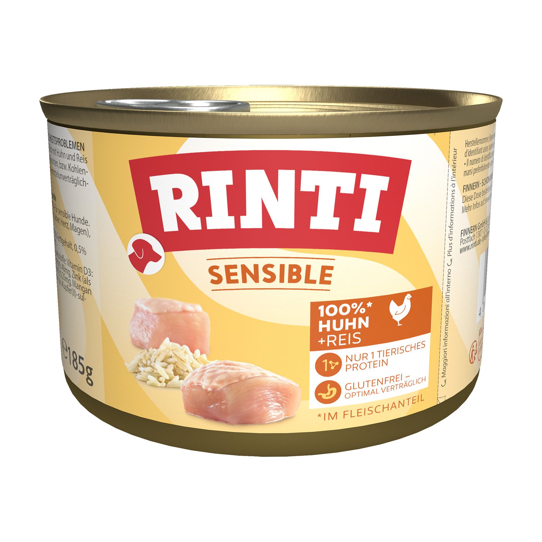 Rinti Sensible Huhn & Reis 12x185g