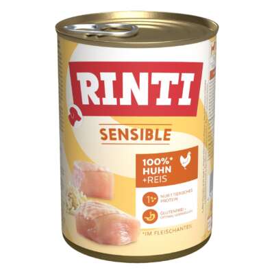 Rinti Sensible Huhn & Reis 12x400g / 6x800g