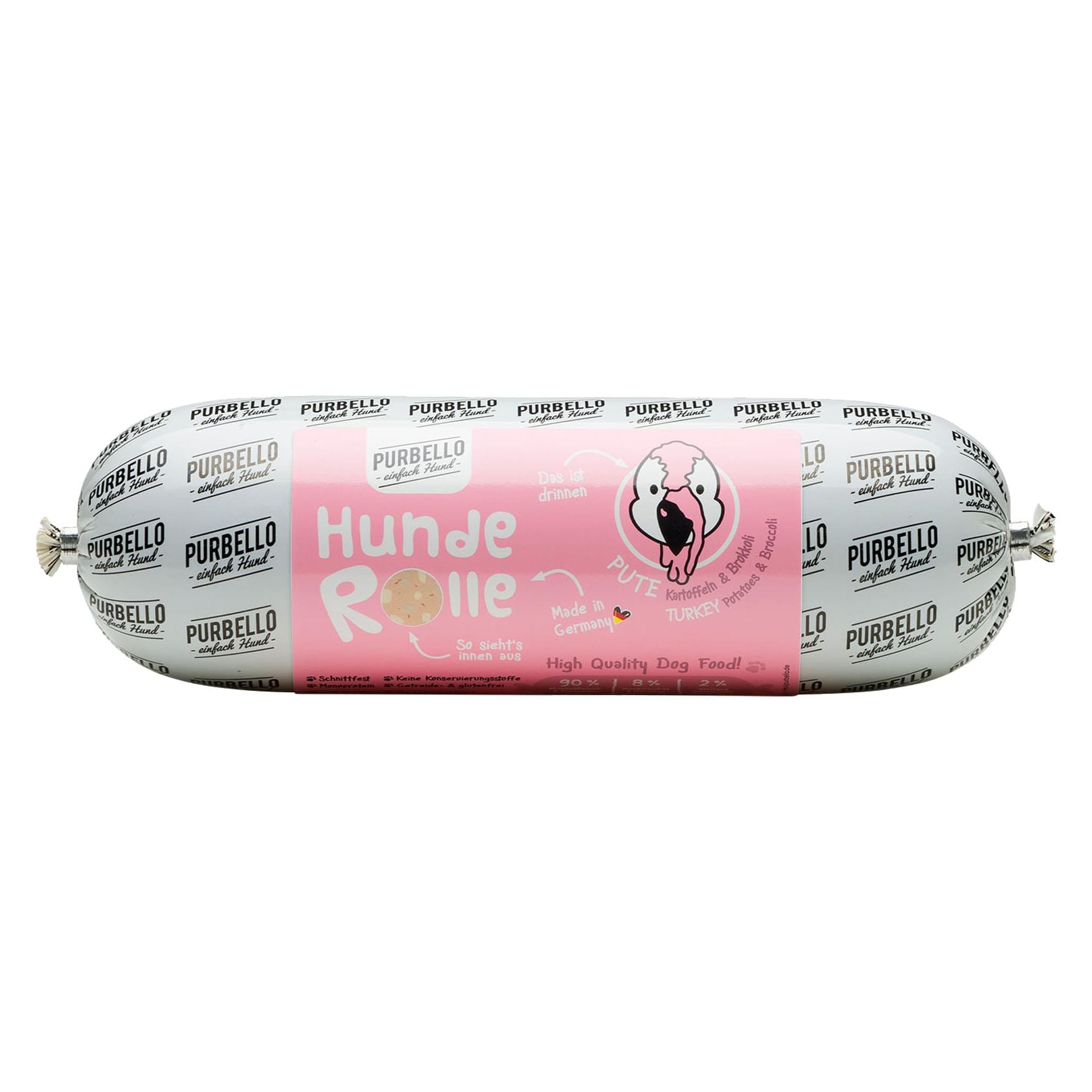PURBELLO Hundewurst Truthahn 200 / 400 / 800g – Bild 3