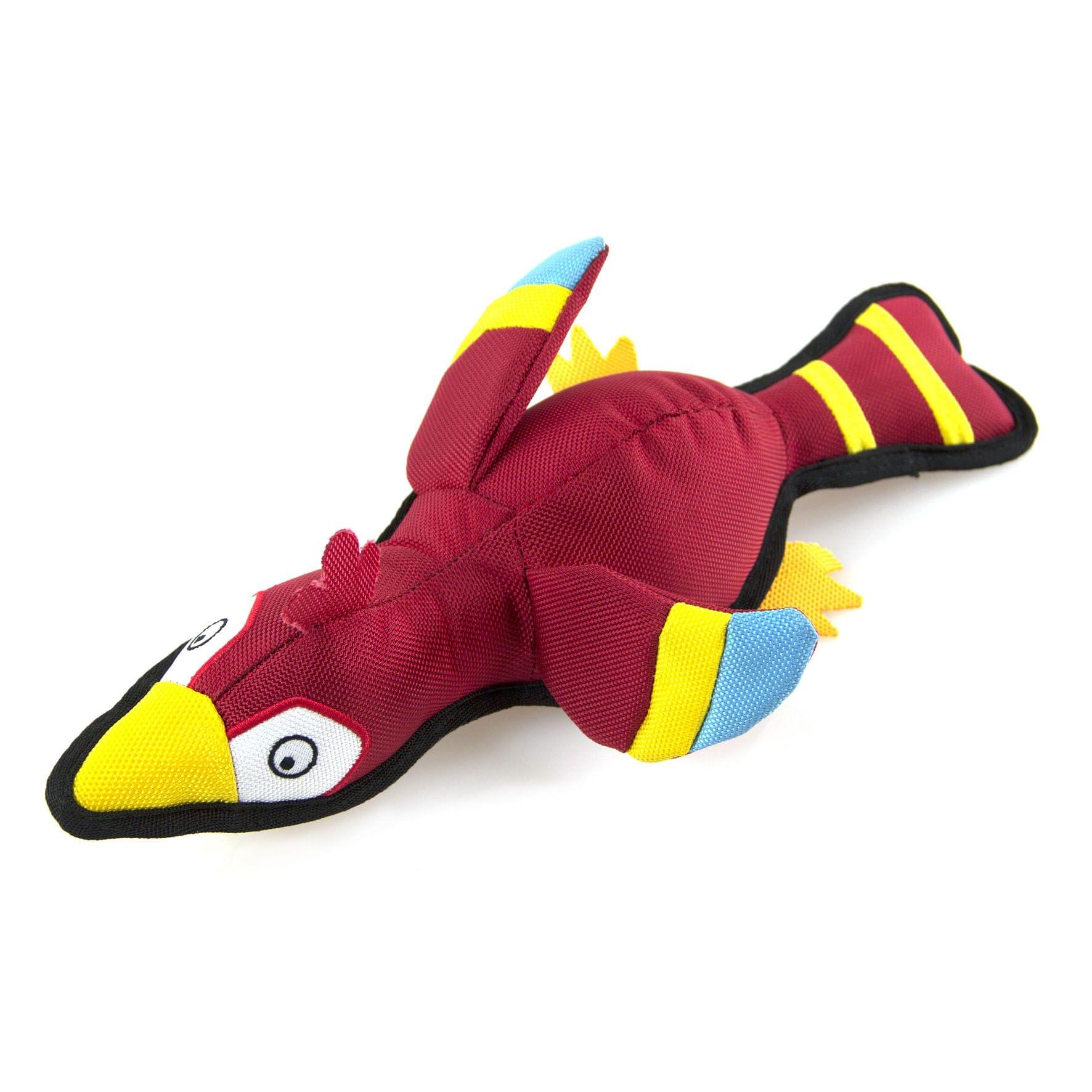 Swisspet Hundespielzeug Birdy-Slingshot mit Schleuder 11x8x35cm rot