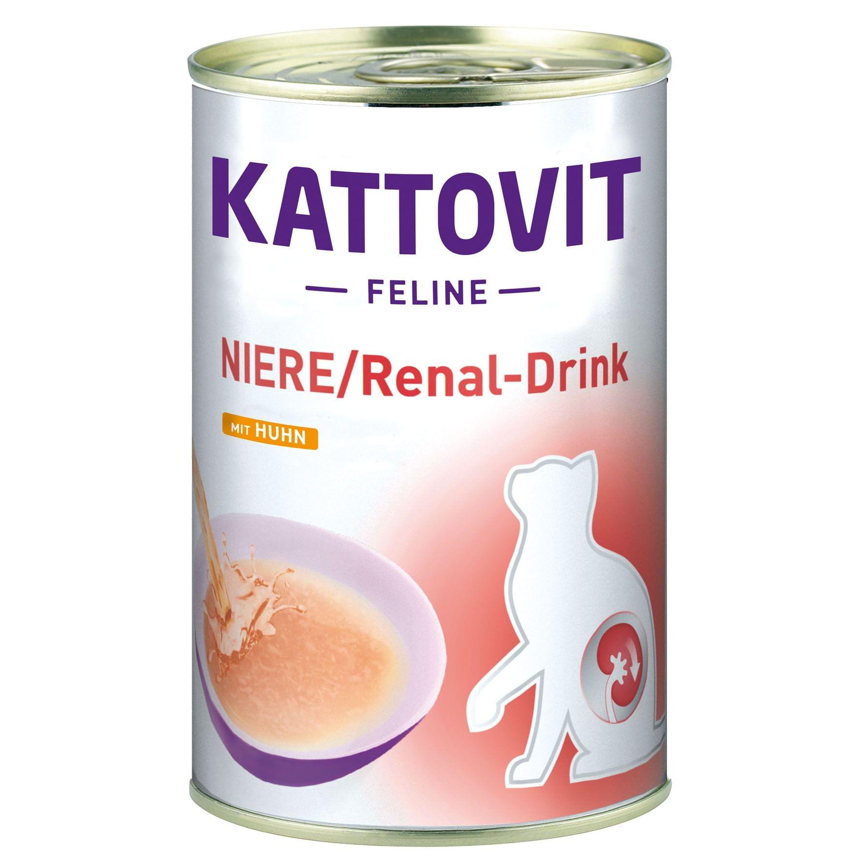 Kattovit Feline Niere / Renal Drink Ente 12x135ml