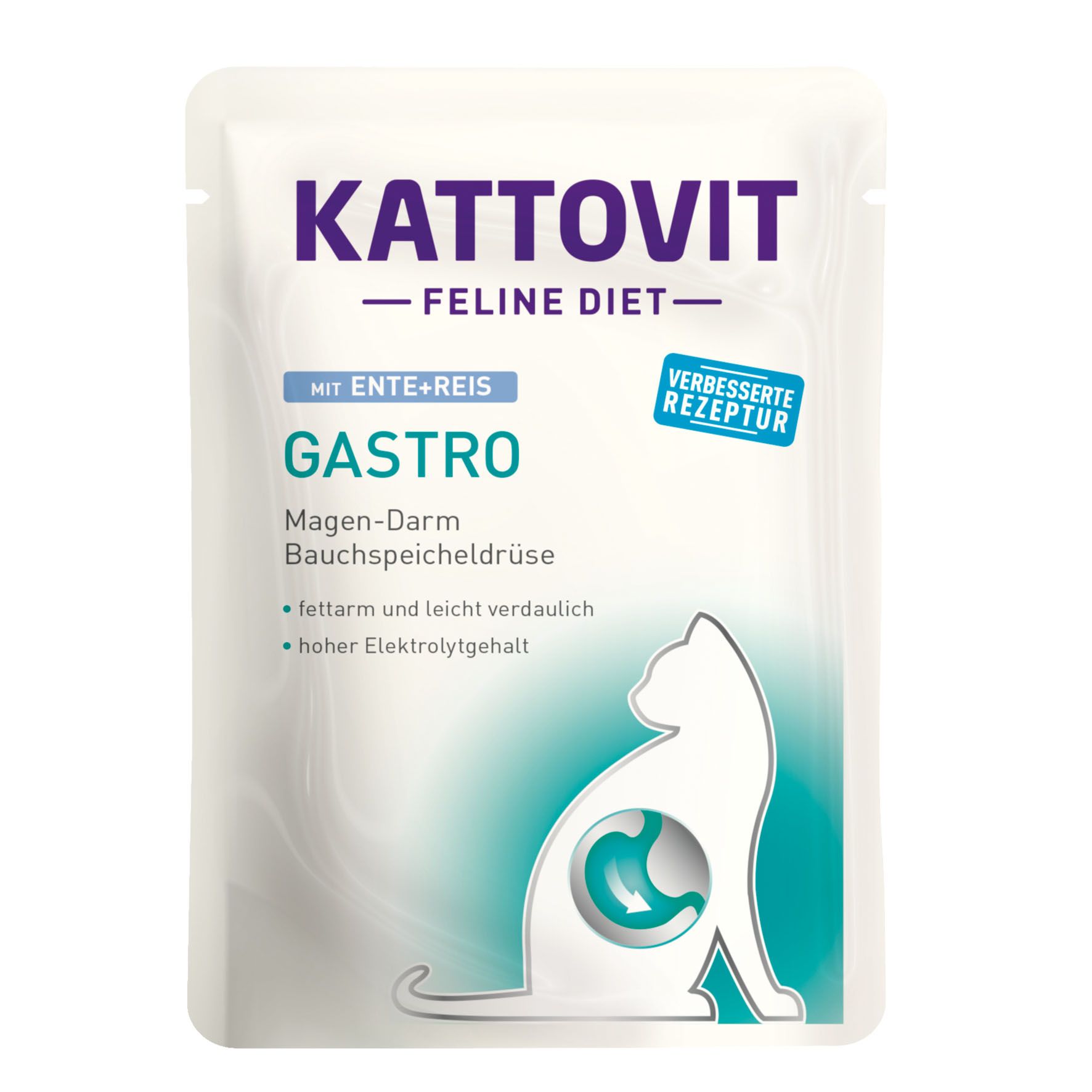 Kattovit Gastro Ente & Reis 24x85g