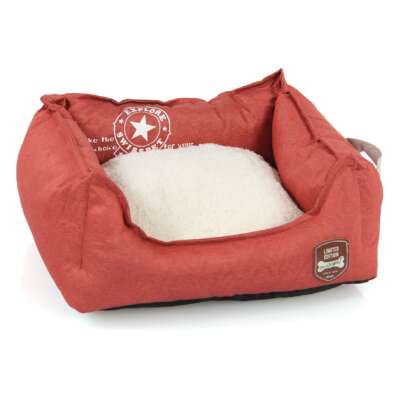 Swisspet Hunde-und Katzenbett Denim rot