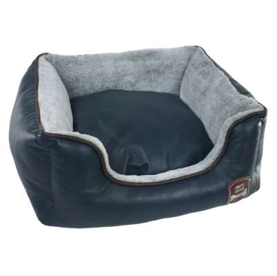Swisspet Hunde- & Katzenbett Leoni blau S/M/L