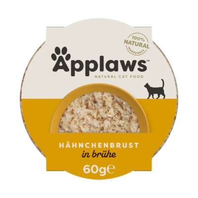 Applaws Cat Pot Chicken Breast+Rice 10x60g