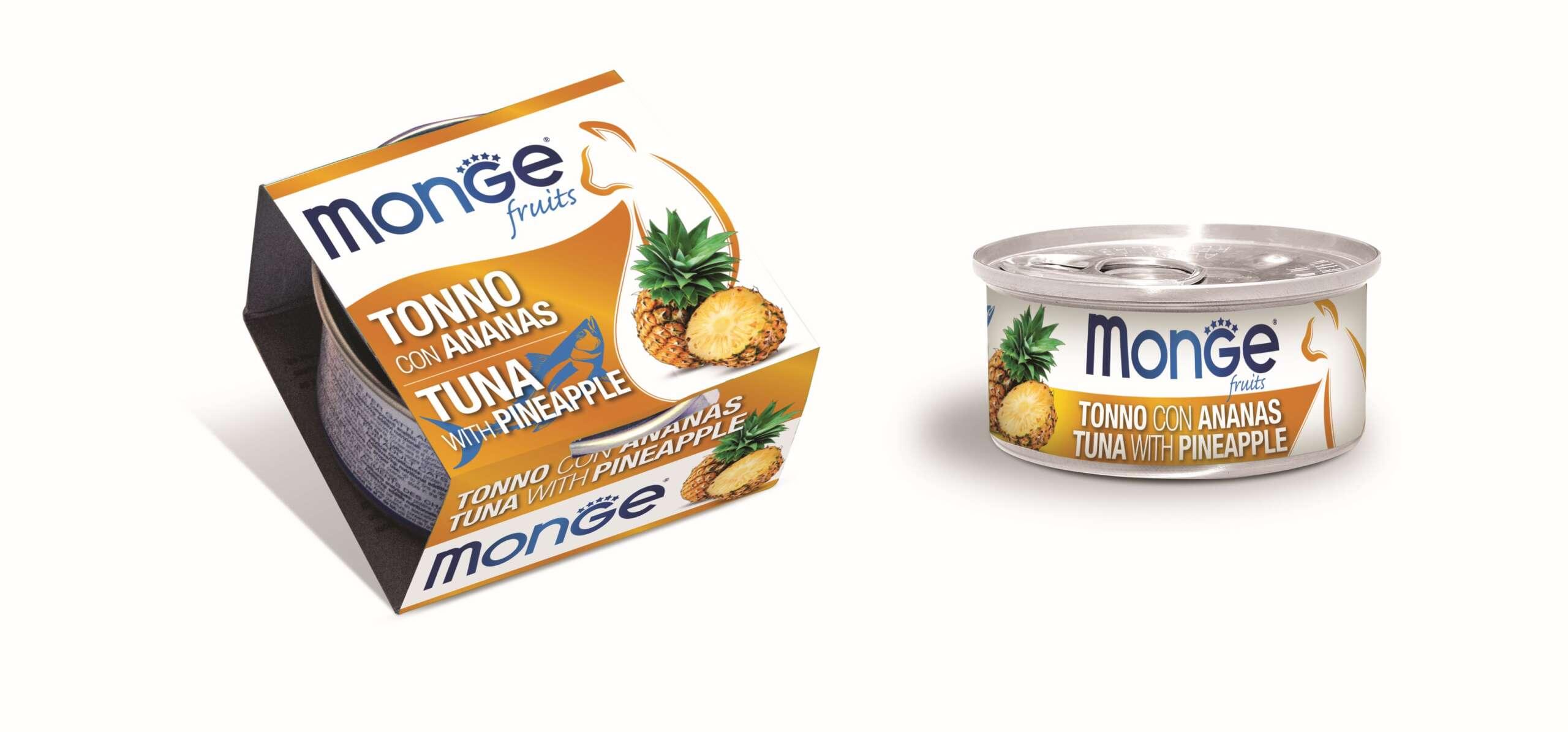 Monge Fruits Cat Tuna & Pineapple 24x80g