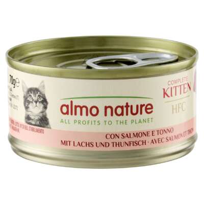 Almo HFC Complete Kitten Lachs & Thunfisch 24x70g