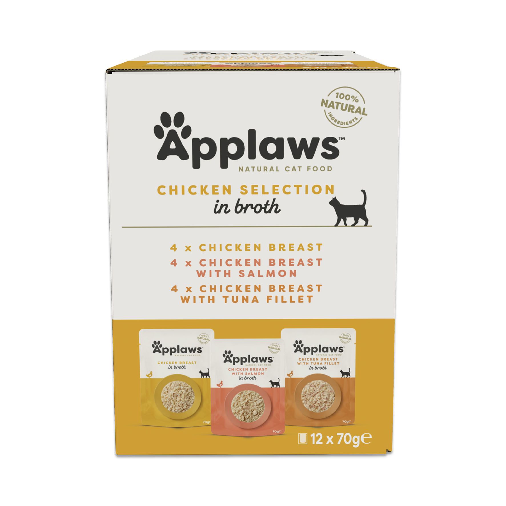 Applaws Pouch Chicken Multipack 12x70g