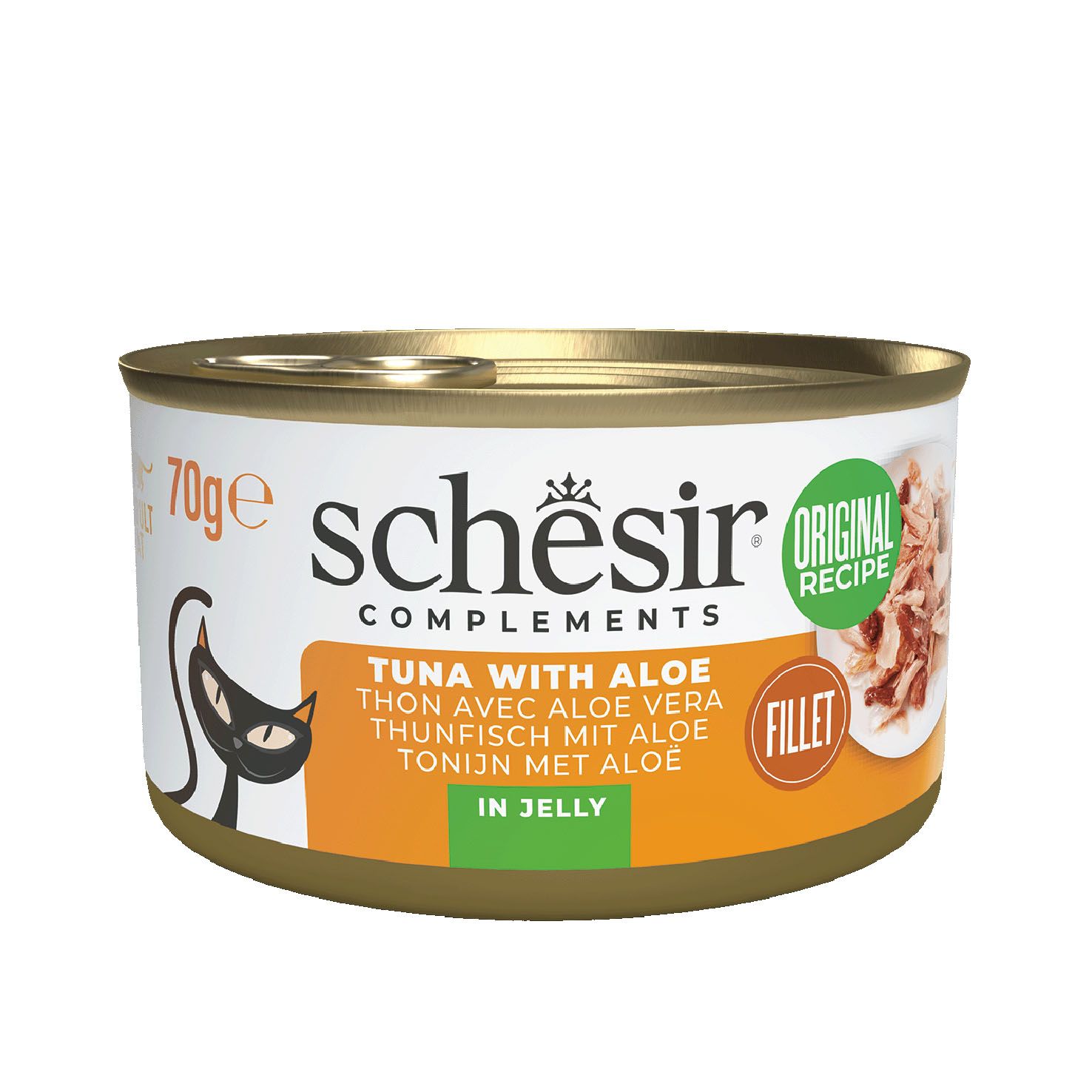 SCHESIR Jelly Thunfisch & Aloe 12x70g