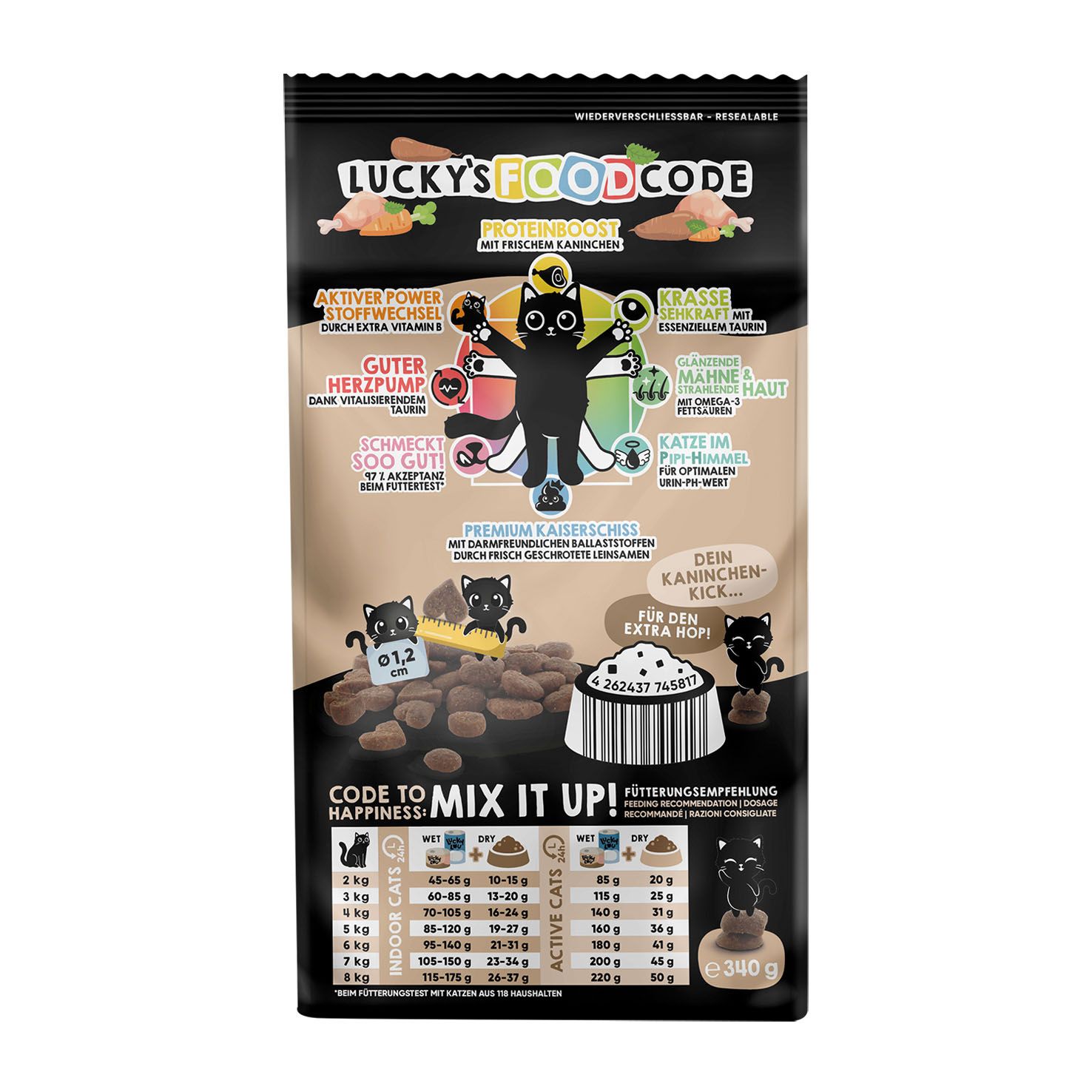 Lucky Lou Mono Kaninchen 340g / 750g / 1.7kg