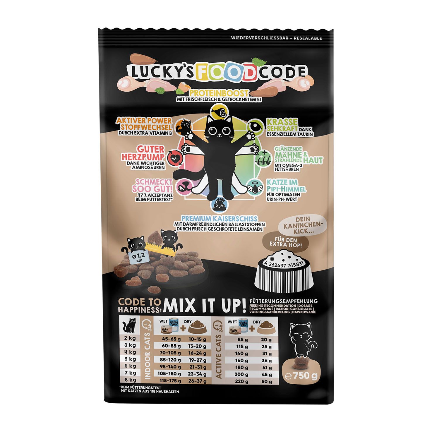 Lucky Lou Mono Kaninchen 340g / 750g / 1.7kg – Bild 2