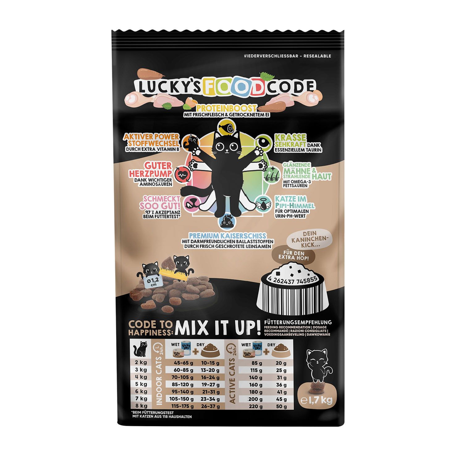 Lucky Lou Mono Kaninchen 340g / 750g / 1.7kg – Bild 3