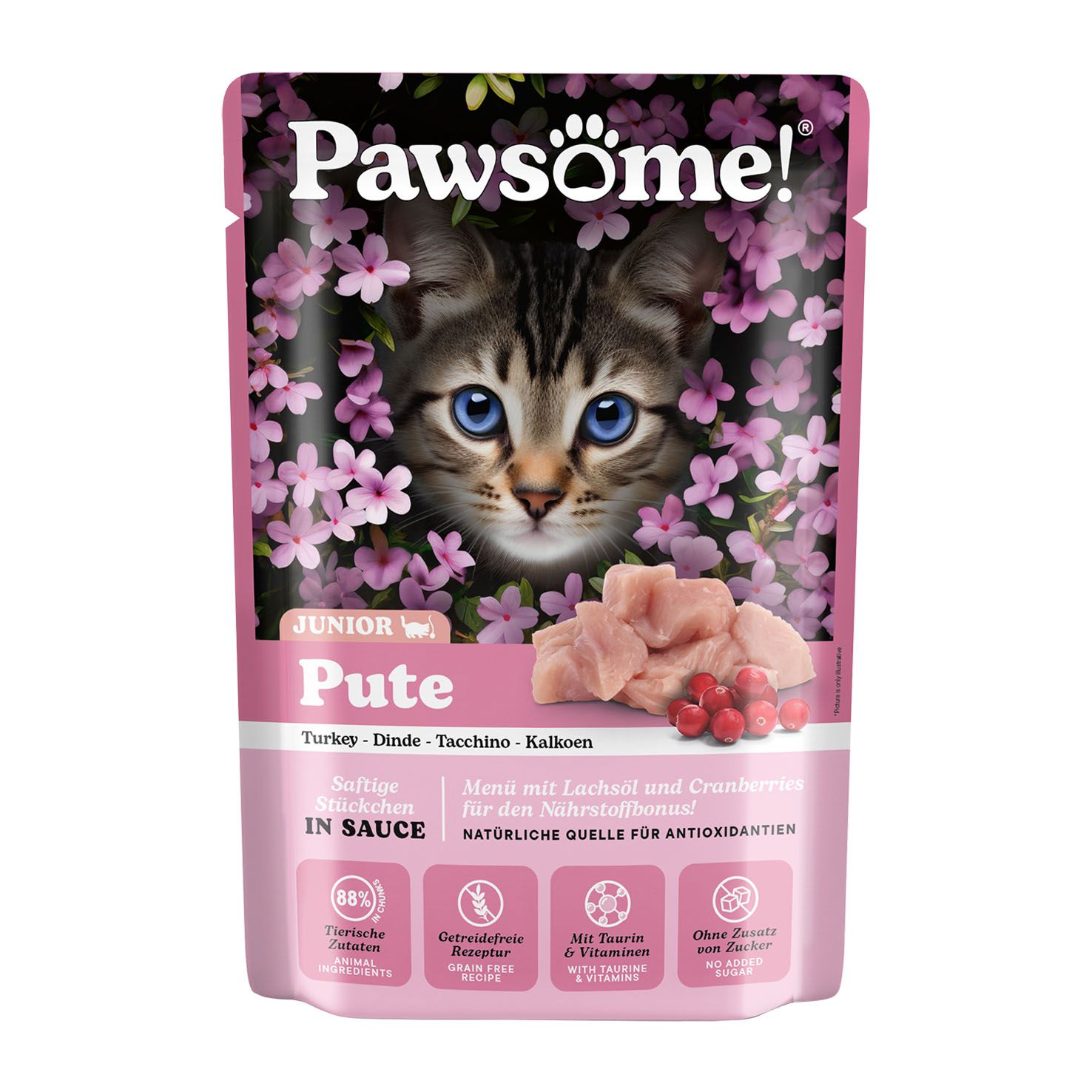 Pawsome Junior Pute 28x85g