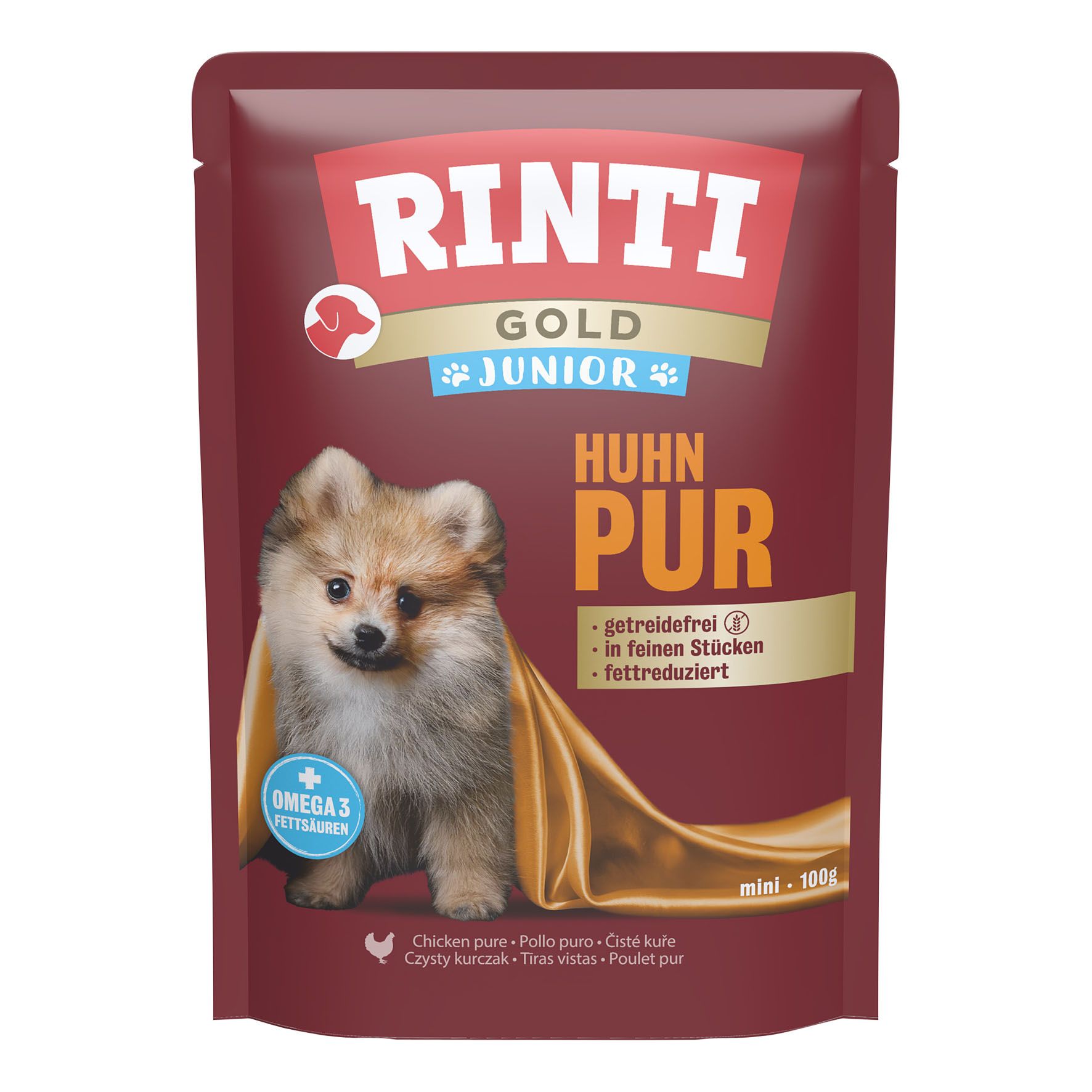 Rinti Gold Mini Junior Huhn pur 10x100g