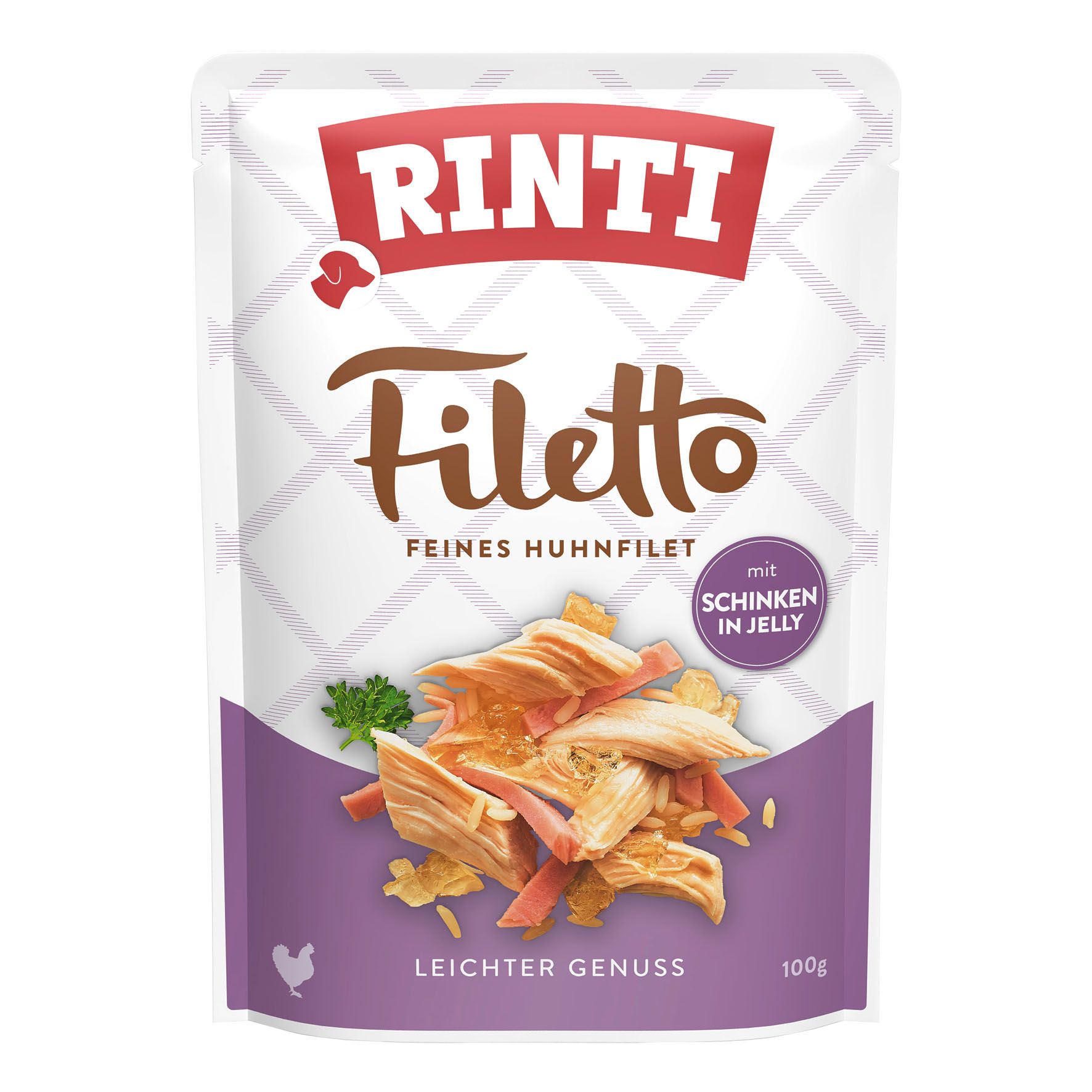 Rinti Filetto Huhn & Schinken in Jelly 24x100g