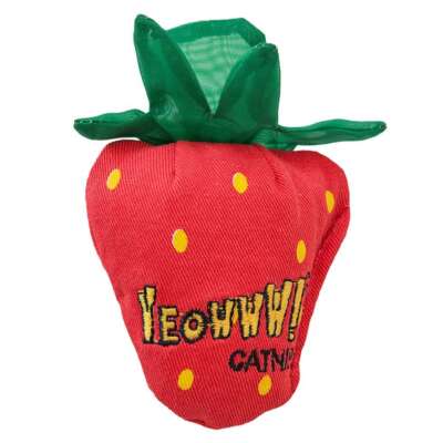 Yeowww Catnip Strawberry - Red L=8.9cm