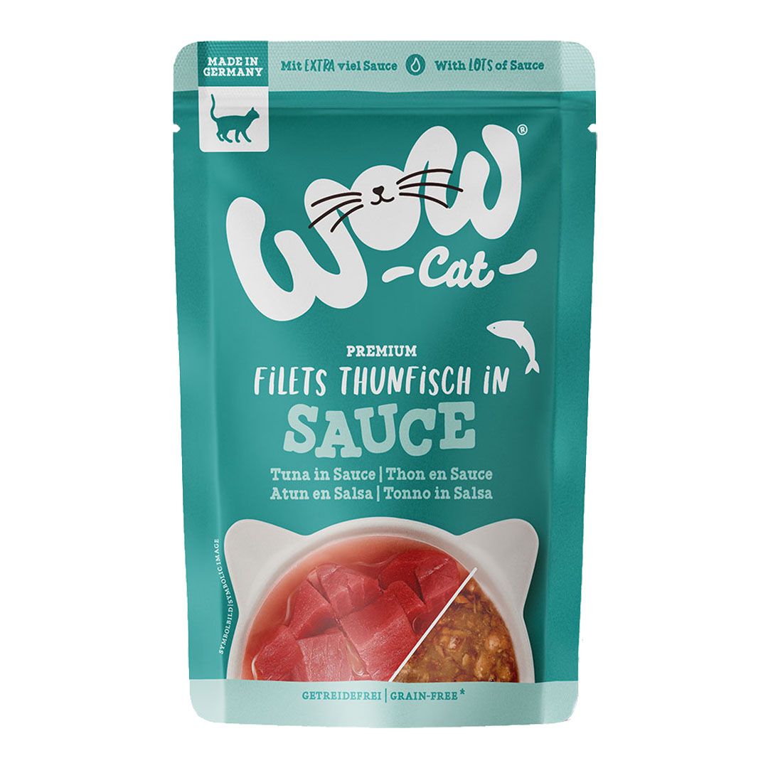 WOW CAT Adult Thunfisch in Sauce 8x85g