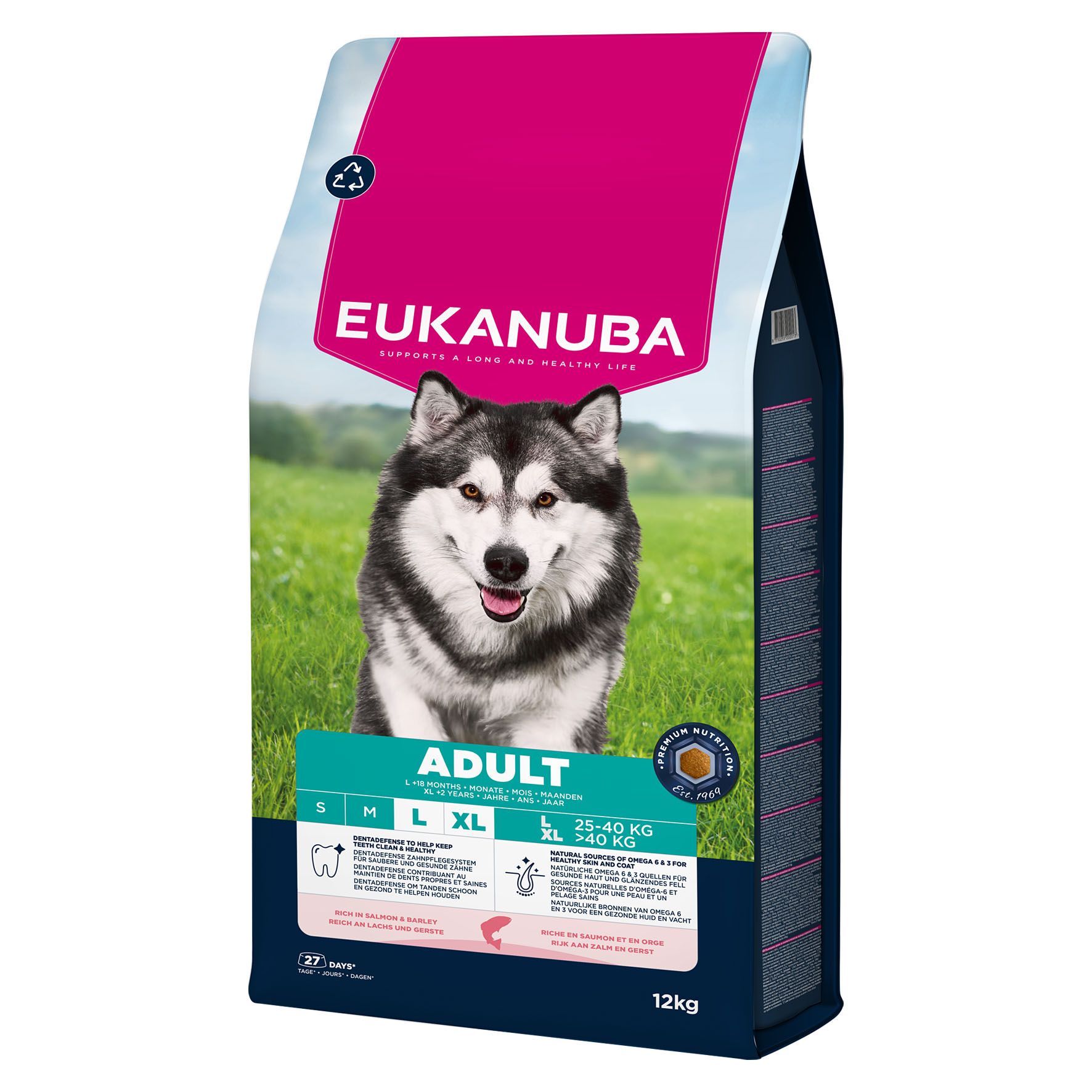 Eukanuba Adult Salmon Large & XL 12kg