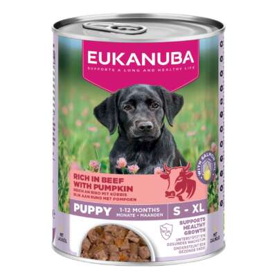 Eukanuba Puppy Rind & Kürbis 6x400g