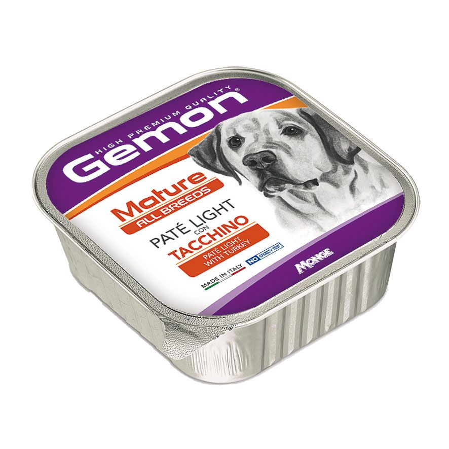 Gemon Dog Mature & Light Turkey 24x150g