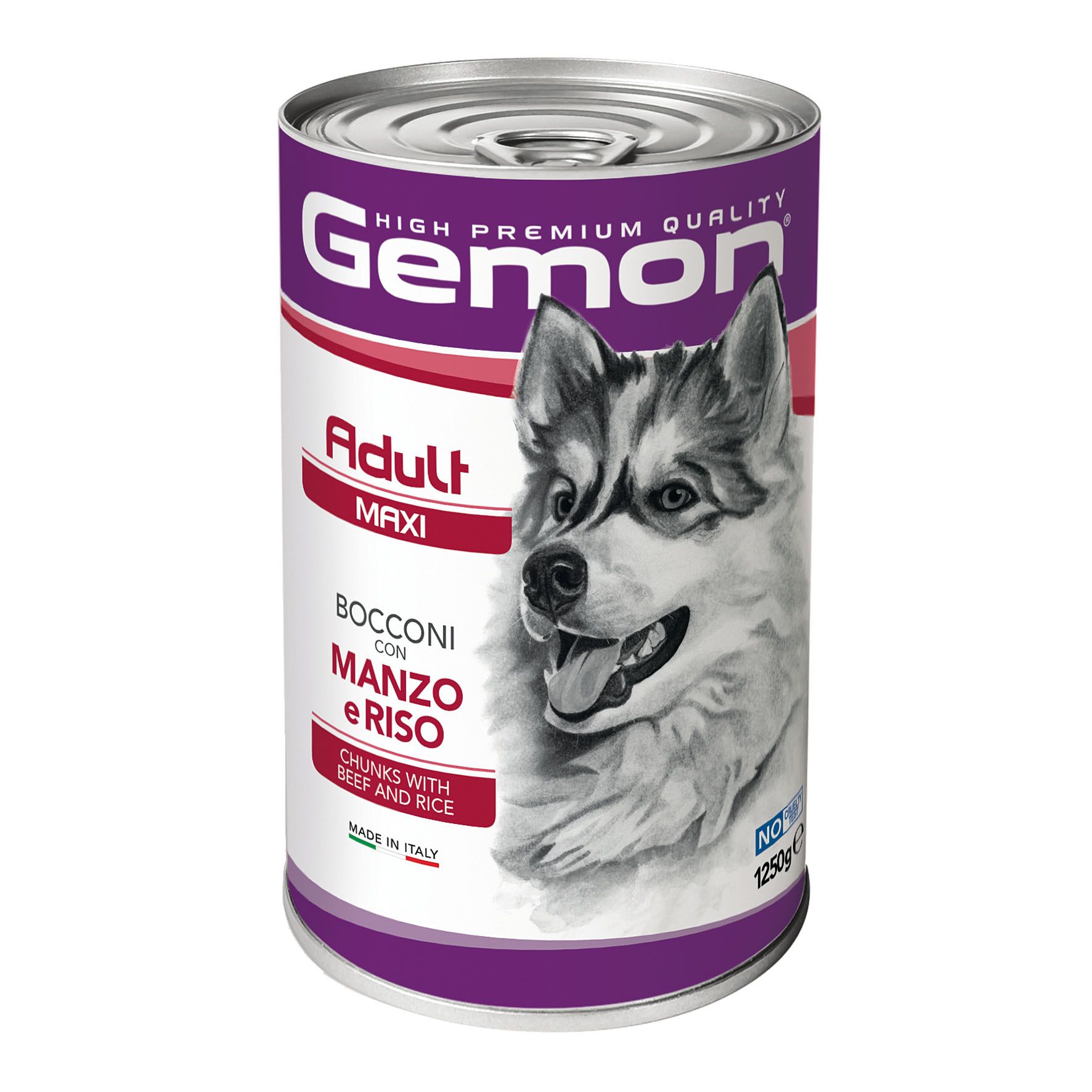 Gemon Dog Adult Maxi Rind & Reis 12x1250g