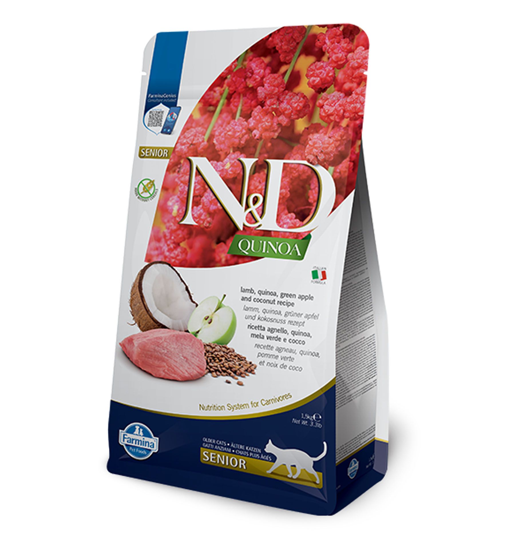 Farmina Cat Senior Lamm&Apfel 1.5kg