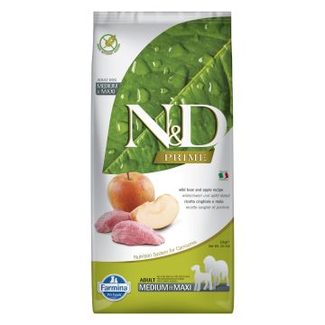 Farmina N&D Prime Adult Medium/Maxi Wildschwein & Apfel