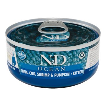 Farmina Cat Kitten Thunfisch, Kabeljau & Garnele 70 g