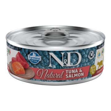 Farmina Cat Adult Natural Thunfisch Lachs 70g