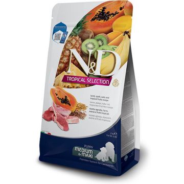 Farmina N&D Ancestral Grain Puppy Medium & Maxi Lamm & Heidelbeere 10kg